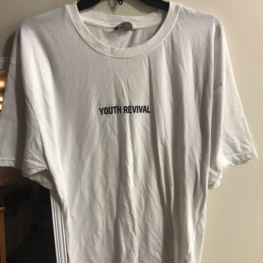 White Hillsong Young & Free T-Shirt